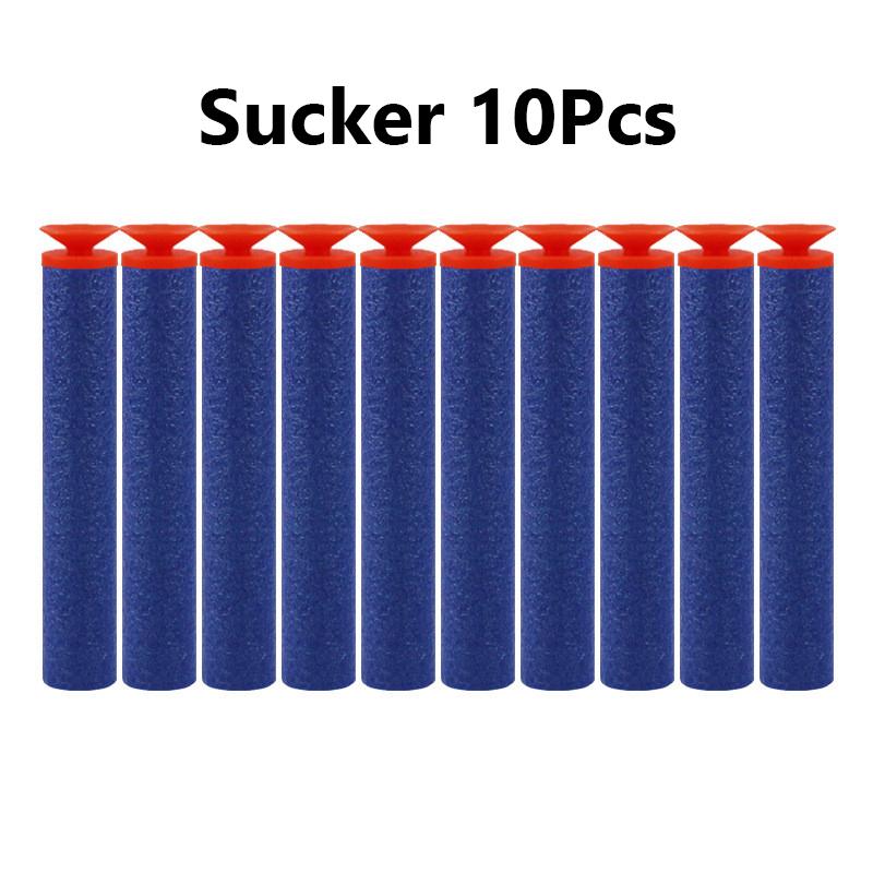 EVA Soft Bullet Round Suction Head Refill Darts Bullets for Gun Kids Toy Guns Accessories Bullets for Series Blasters Xmas
