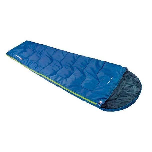 Sac de couchage - High Peak - Easy Travel - 1 personne - 220 x 80 cm - Bleu - 2 saisons