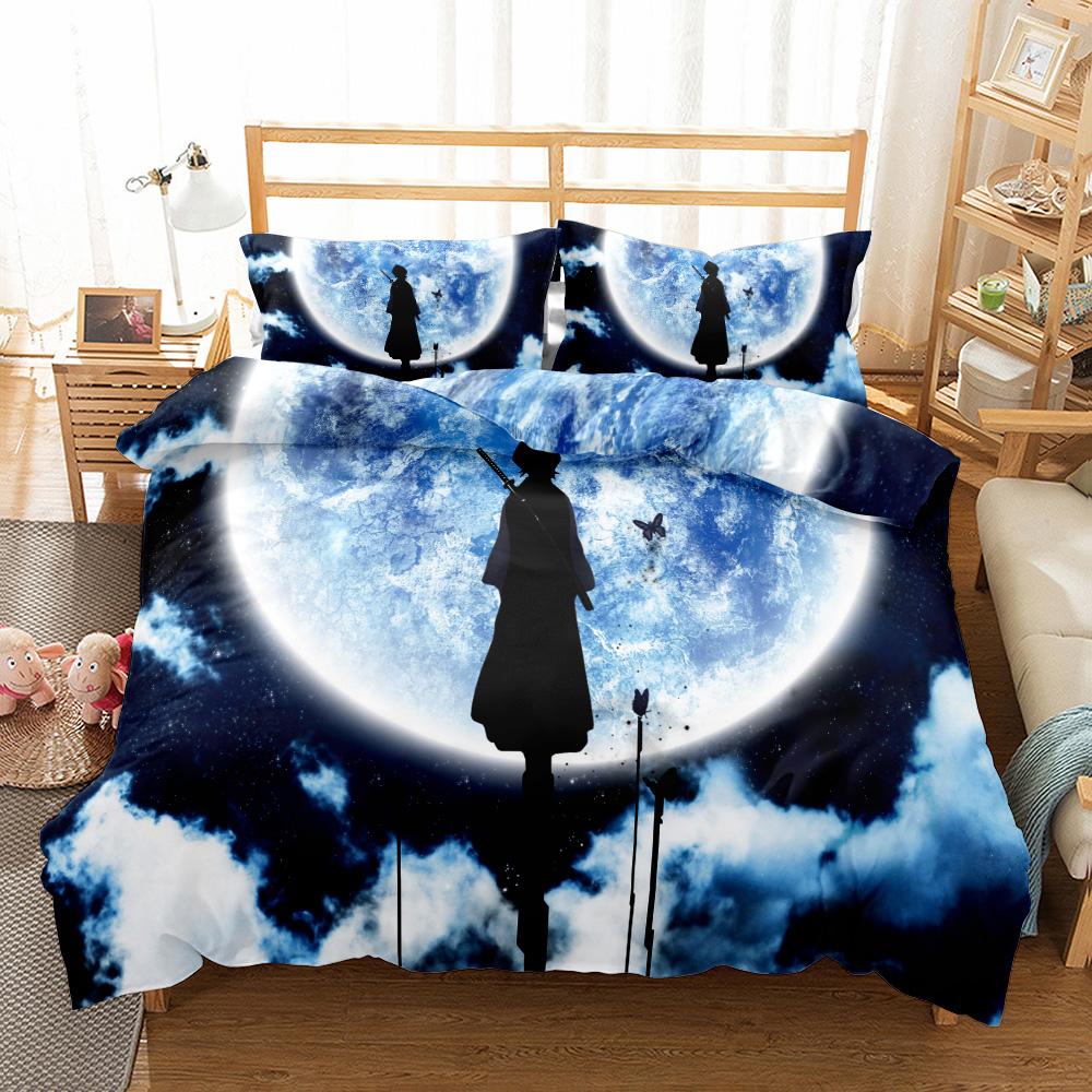 Ichigo Bleach Comics Bettwäscheset Klein Einzel Twin Doppel Queen King Cal King Größe Bettwäscheset