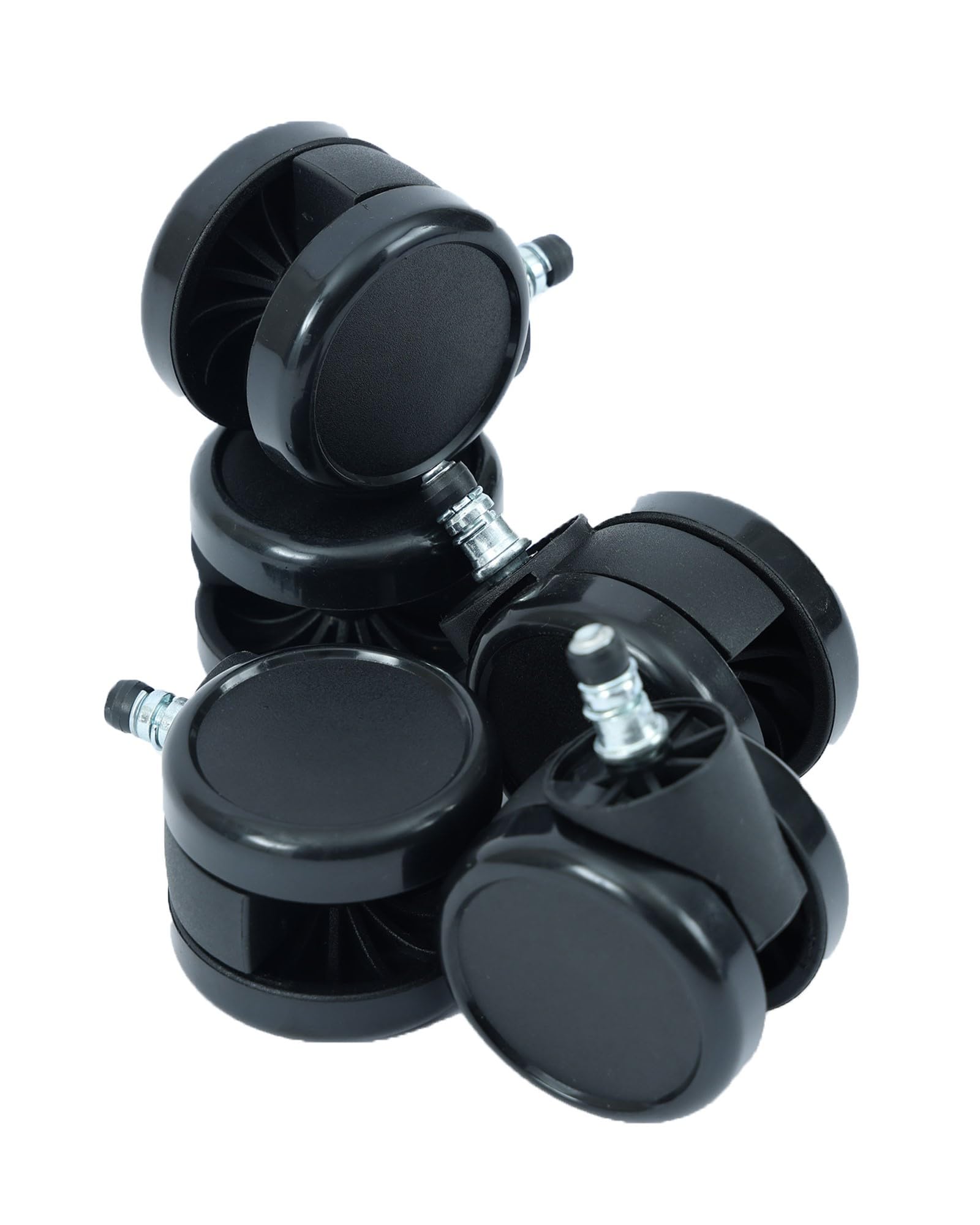 

Запасні нейлонові ролики Ergohuman для Ergohuman Enjoy EJ2, набір з 5 штук (Одне колесо на стілець), Чорний, 445639