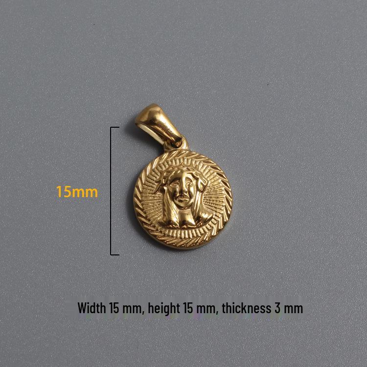 

Овальная подвеска из титановой стали с покрытием из 18-каратного золота: Множество стилей для персонализированных ожерелий