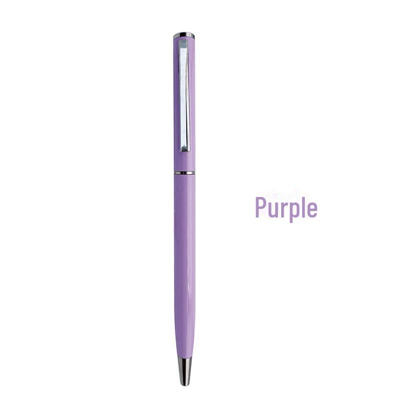 

Шариковая ручка Bihai Metal с индивидуальным логотипом, выгравированным лазером, и возможностью выбора цвета Bullet Type 1.0 (Black Ink)