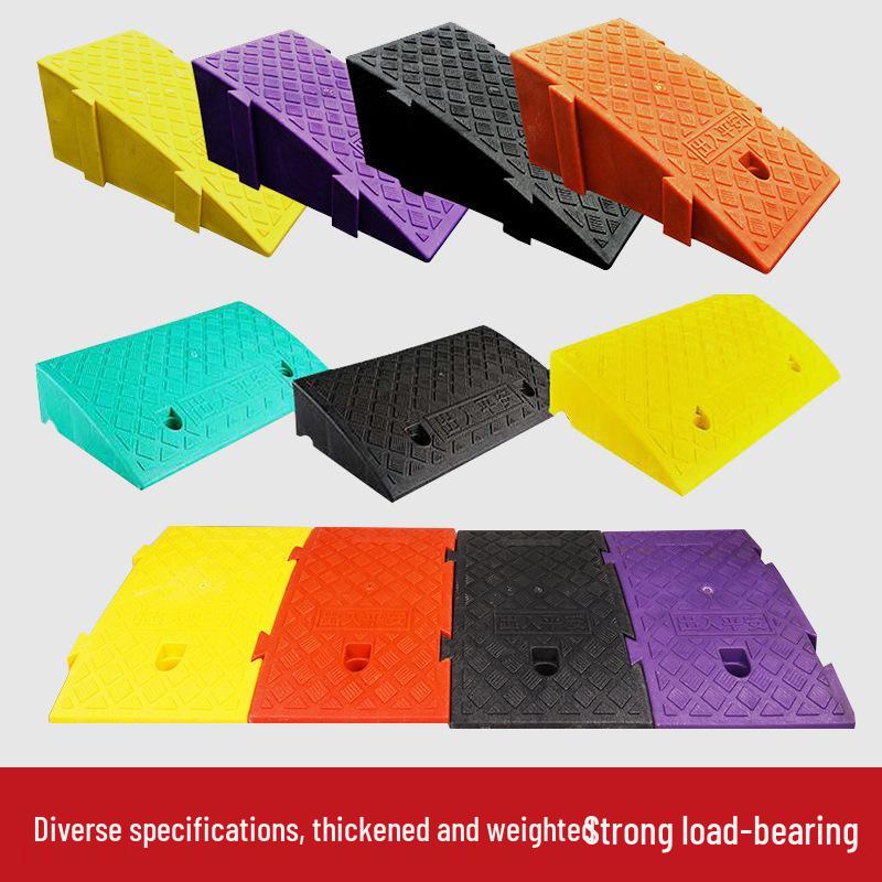 Sloped Rubber & Plastic Scooter Curb Ramp