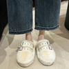 Fashion 2025 Women Furry Belt Buckle Slippers Winter Fashion Thick Sole Flats Ladies Casual Slip On Bedroom Slides Soft Half Slippers
