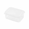 Refrigerator Storage Box for Frozen Meat and Food, Microwave Compatible, Fresh-Keeping, Small Compartment for Grains and Rice.