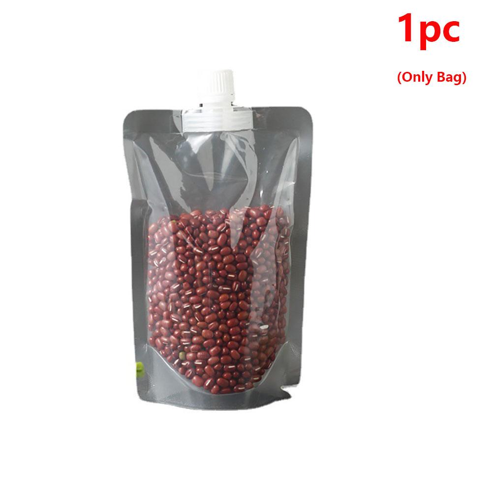 Новый упаковочный мешок для хранения зерна, влагозащищенный от насекомых герметичный мешок, утолщенный портативный контейнер для еды, рисовых бобов, сумка с насадкой 1pc