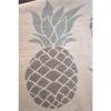M'any Pineapple Pattern Reversible Turkish Bath Beach Loincloth 100% Organic Cotton