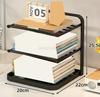 1pcs Subject Classification Storage Rack, Student Desktop Book Storage Rack, Desk Layered Book Shelf, File Sorting Tool