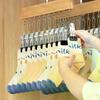 Closet Organizer With 10 Clips, Space Saving Hanging Closet Organizer, Space-Saving Hat Scarf Clothespins
