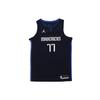 NBA Basketball Jersey SW Fan Edition 20-21 Season Dallas Mavericks Doncic No. 77 Navy Blue Dark Blue Men's CV9474-421