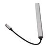 Typ C Hub 7 in 1 Aluminiumlegierung 5 Gbit/s Übertragung Weitgehend kompatible Typ C Dockingstation für PC Laptop