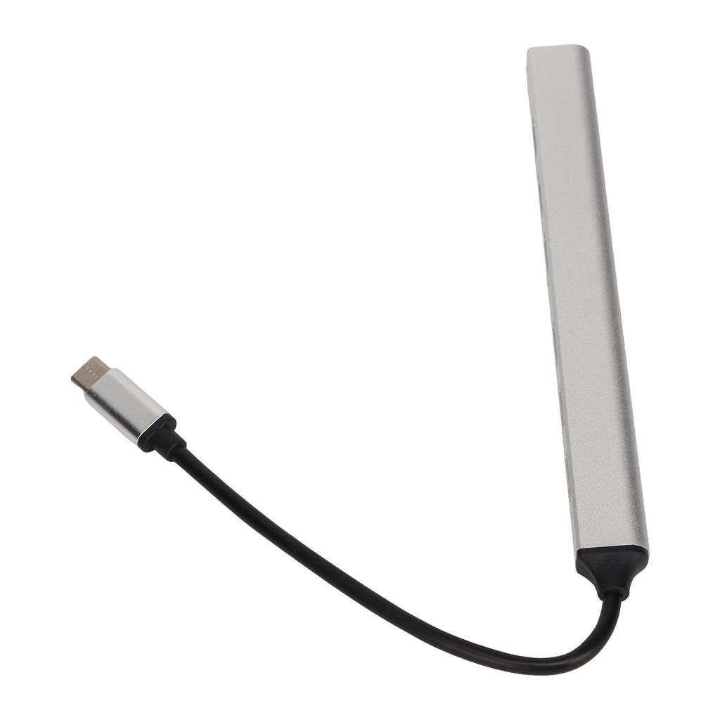Typ C Hub 7 in 1 Aluminiumlegierung 5 Gbit/s Übertragung Weitgehend kompatible Typ C Dockingstation für PC Laptop