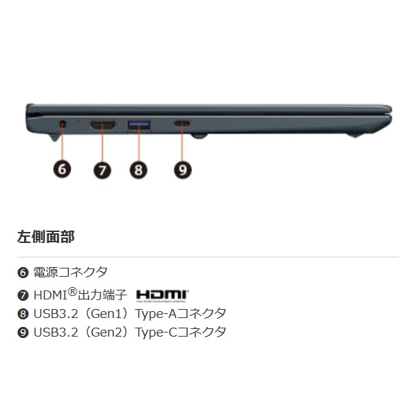 dynabook Laptop with Windows 11 Core 8GB 256GB RAM optical Bluetooth Face Webcam with Japanese Full HD LCD SJ73/KY Pro, i5-1235U, RAM, (no drive),