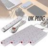 13a British Power Strip With 3 Meter Extension Cord And Multiple Outlets For Enhanced Convenience
