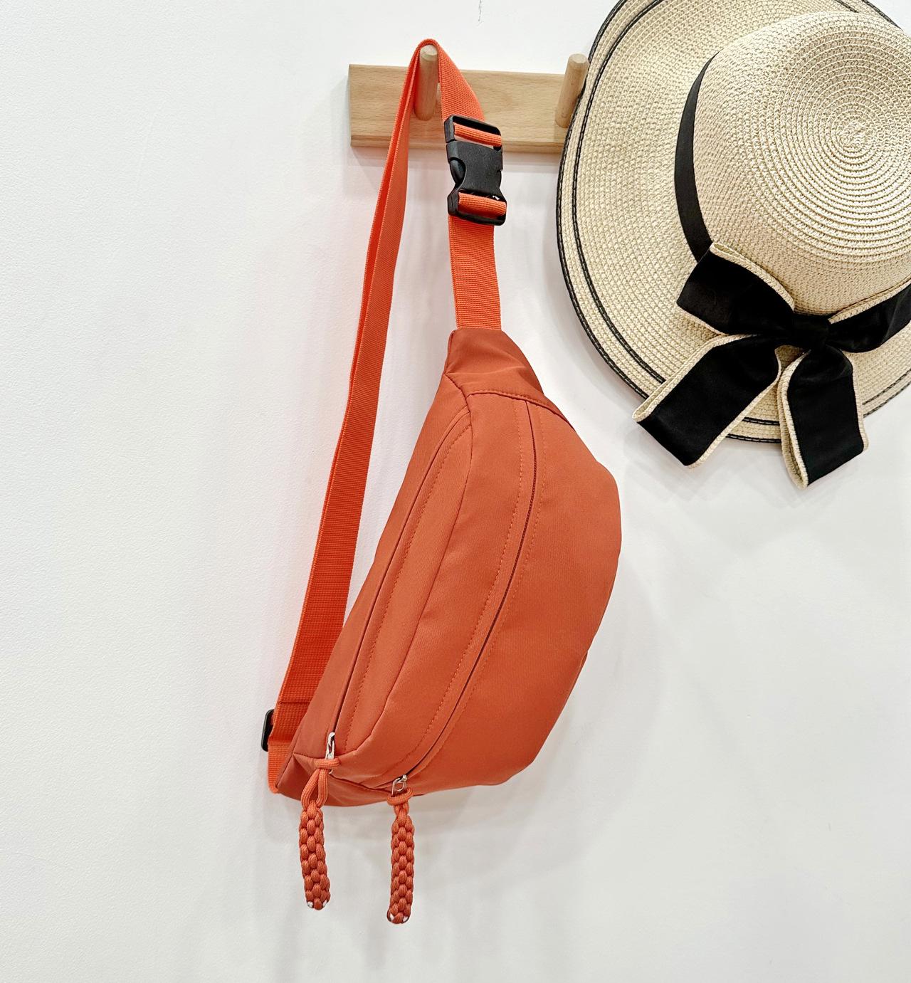 

2025 Trendy Crossbody Cycling Chest Bag for Women & Men - Stylish Single Shoulder Bag & Compact Waist Bag One Size