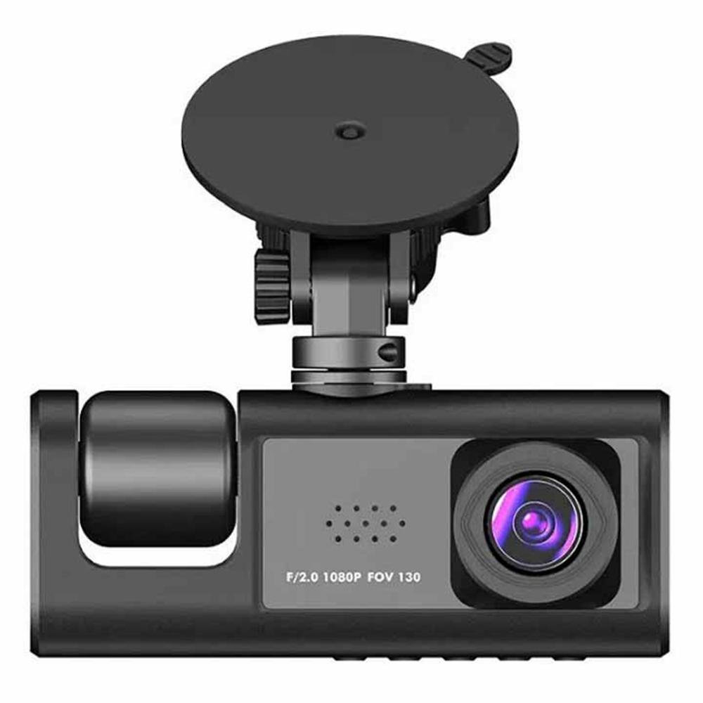 

WIFI Car Dash Cam HD 1080P Front/Inside/Rear 3 Lens Car DVR Parking Recorder A
