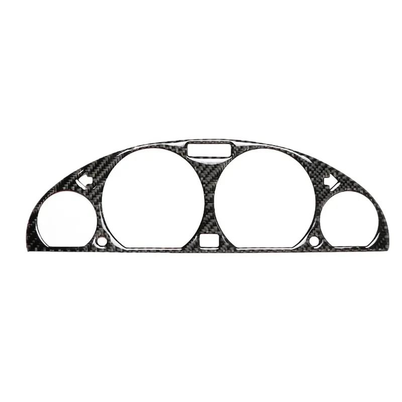 Koolstofvezel Interieur Instrumentenpaneel Decoratief Frame Dashboard Cover Stickers voor BMW 3 E46 M3 1998-2005 Interieur Accessoires
