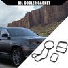 No.11428591460 Oil Cooler Gasket for Mini Cooper 2014-2017 / Inner Engine Oil Filter Adapter Gasket/Durable Rubber / 1Set Black