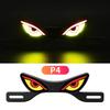 Waterproof Motorcycle License Plate Light Eye Turn Signal Light  Motorcycle Accessories