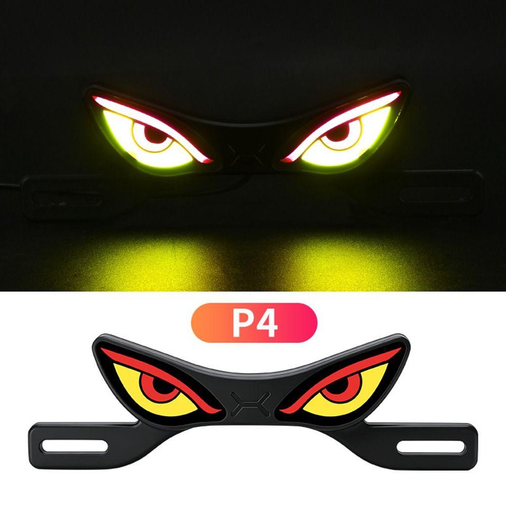 Waterproof Motorcycle License Plate Light Eye Turn Signal Light Motorcycle Accessories
