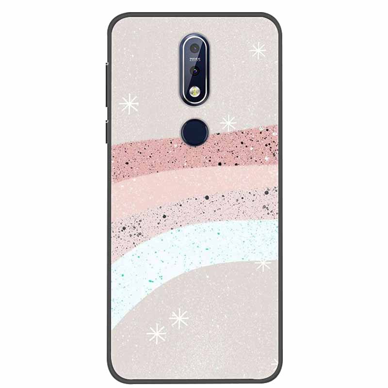 

For Nokia 7.1 7.2 Case Cartoon Silicone TPU Soft Cover Phone Case For Nokia 7.2 Coque TA-1193 Shockproof Nokia7.1 Funda Nokia 7.2