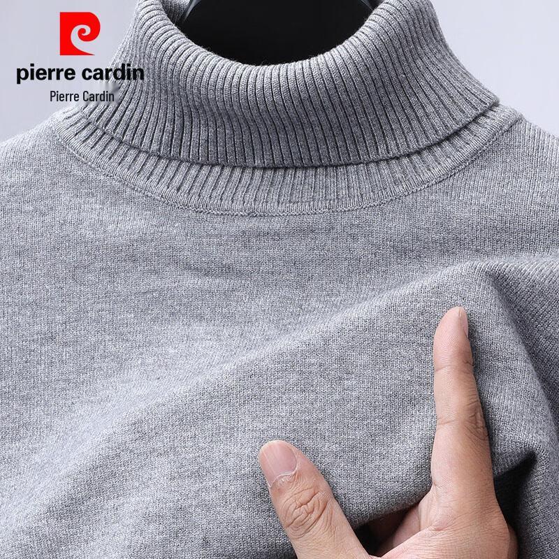 Pierre Cardin Men's High-Neck Knit Pullover Sweater