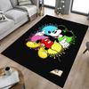 Mickey Mouse Celebration Carpet For Playroom Bedroom Living Room Sofa Home Decorkids Game Area Rug Nonslip Floor Mat