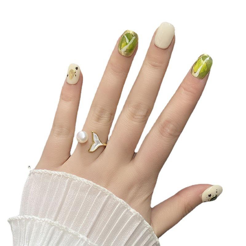 Experience The Beauty Of Handcrafted Jade Lake Nail Art Unique Patterns And High Quality