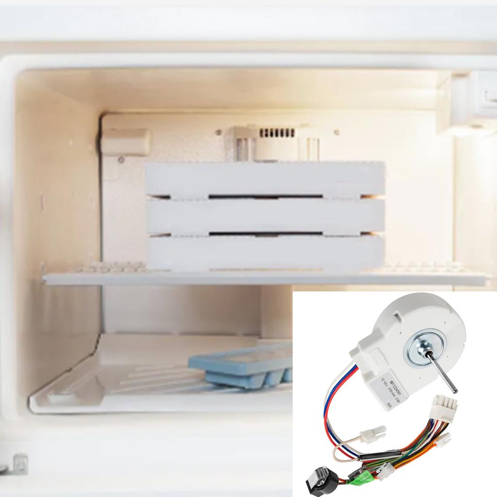 Evaporator Cooling Fan Motor for W11224591 Refrigerator Units Fridge Condenser Fan Freezer Replacement Part