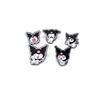 Kuromi Cartoon Character Brooch - Cute Kawaii Anime Badge for Clothing Accessories