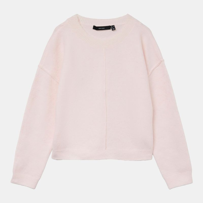 Pull besti col rond regular avec détail couture Femme VERO MODA