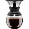 POUR OVER - BODUM Coffee Maker, Permanent Stainless Steel Mesh Filter, 1.0 L, 8 Cups