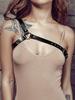 Women Trend Punk Belt Bondage Belt Pu Leather Harness  Suspenders Punk Rock Decorative Waistband Clothing Accessorie