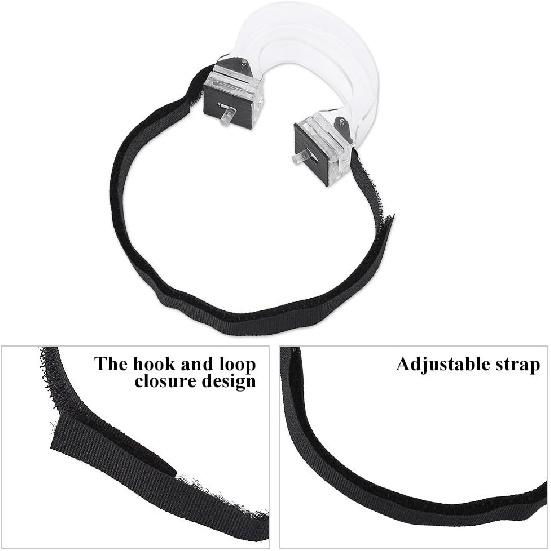 Violin Bow Straighten Collimator Tool, 1/2-4/4 Violin Bow Corrector Straightening Tool Collimator Adjuster Corrector with Adjustable Strap for