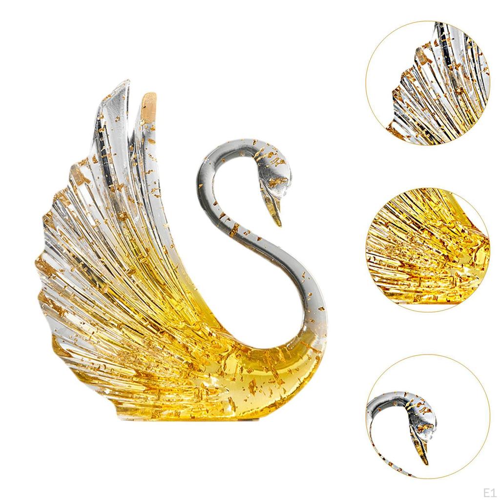 Figure Resin Goose Sculpture for Wedding Centerpiece And Party Decor