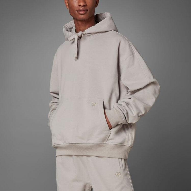 adidas Originals Blue Version Essentials Men's Hoodie Grey HD4822