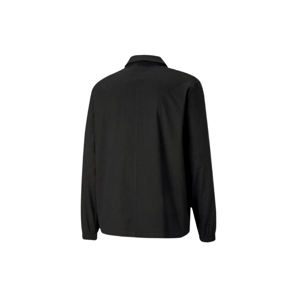 PUMA Jackets Men's Black Lapel Moderate Other 582702-01