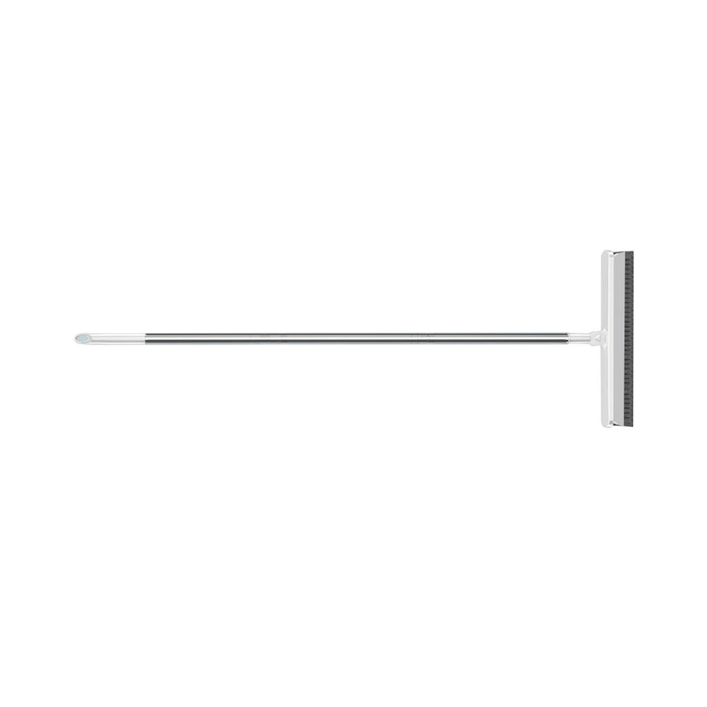 Floor Brush Long Handle V Shape Floor Wall Tile Crevice Cleaning Scrub Brush for Bathroom Kitchen