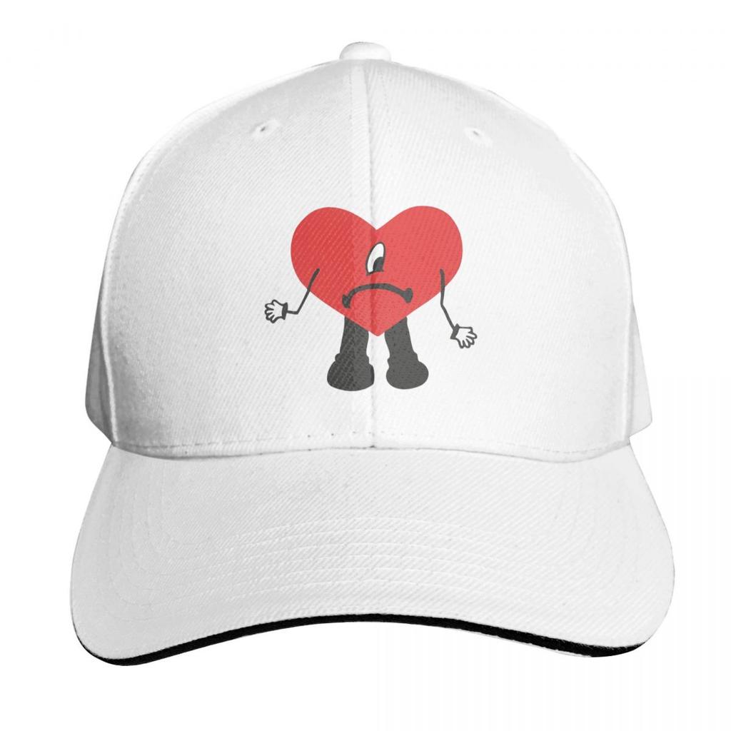 Bad Bunny Rapper Reggaeton Artist Cap Fashion Casual Baseball Caps Adjustable Hat Hip Hop Summer Unisex Baseball Hats