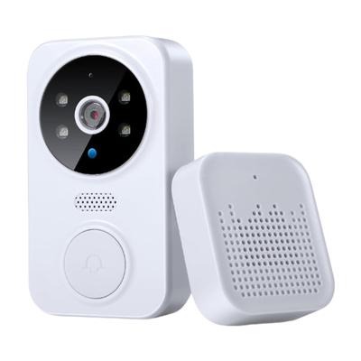 Sonnette Vidéo Intelligente WiFi Caméra Audio Bidirectionnelle Sonnette Visuelle Intelligente Vision Nocturne Sonnette Intelligente Surveillance Intérieure Extérieure