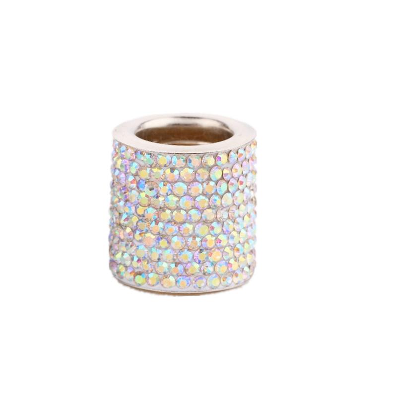 1PC Bling Crystal Car Seat Headrest Decoration Shiny Diamond Car Interior Accessories Rhinestone Car Charms For Headrest Collars