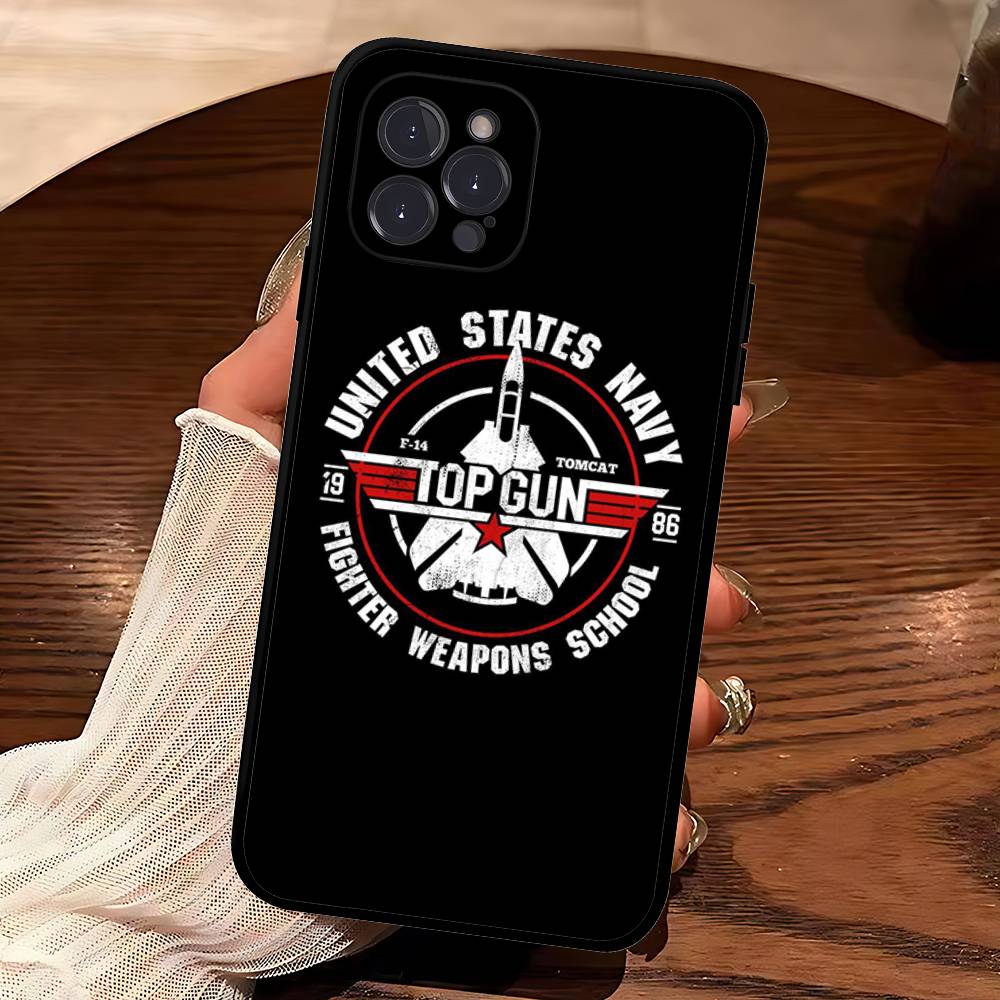 Top Gun Maverick Handyhülle Für IPhone 16 17 Air 15 14 13 12 11 Pro Max 16E Plus Fundas