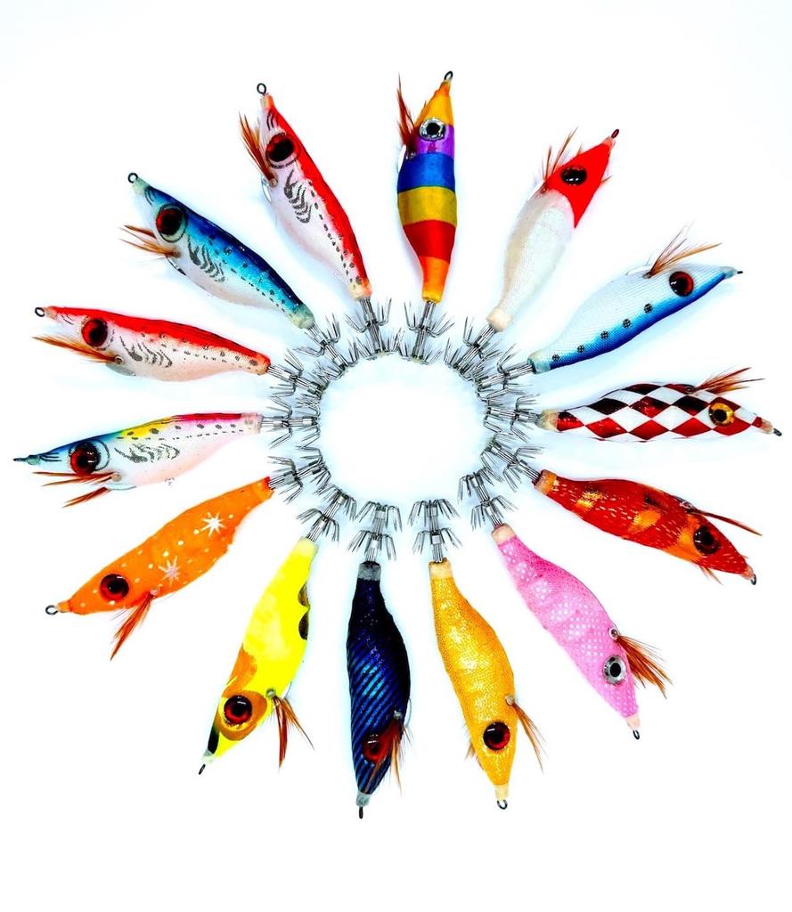 Fishing Squid Metal Squid Single Lead Boat Replacement Hook Included Tackle, Jig, Part, Weight, Fishing, Eging, [Product]