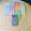 Matte Feel Magnetic Phone Case for Apple 16/15/14 Pro Max, Shockproof and Anti-Slip Phone Cover, Custom Material