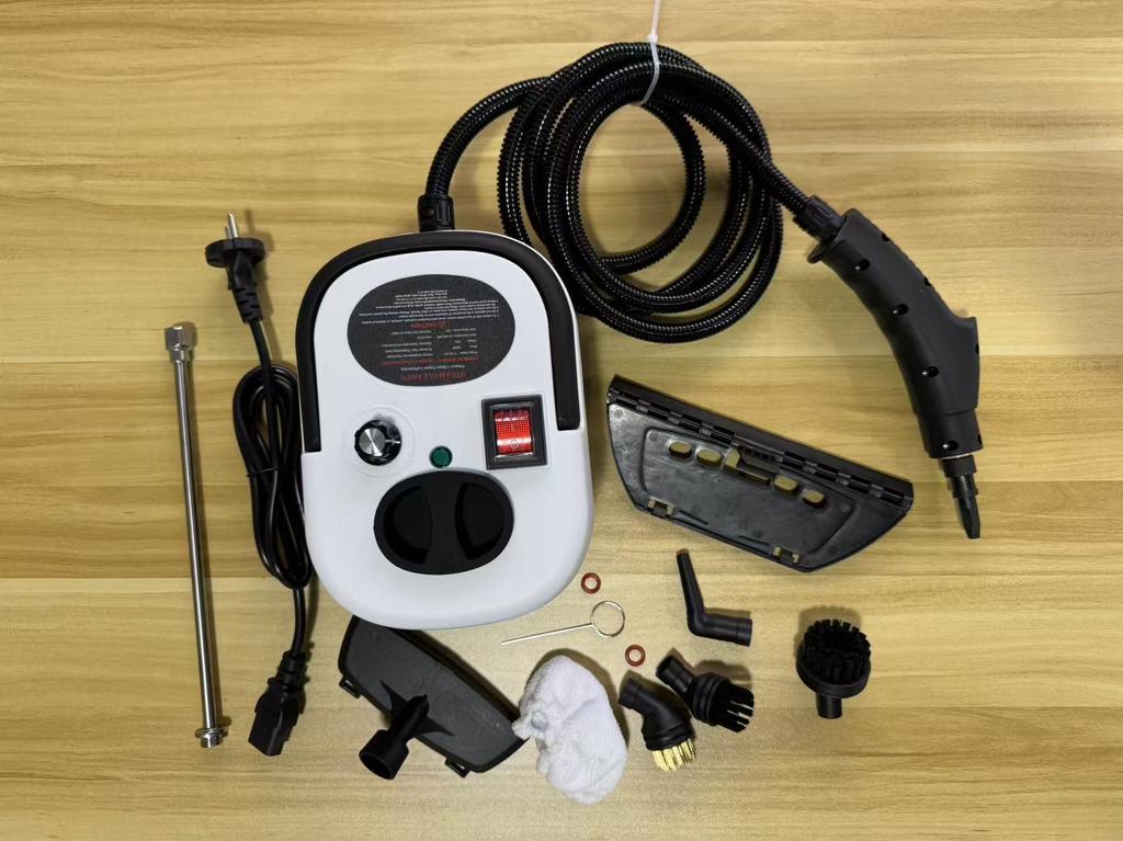 220V/110V High-Temp Steam Cleaner with LCD: Multifunctional Kitchen Cleaning Machine