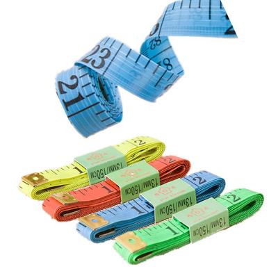 Lot de 3 rubans à mesurer pour la circonférence du corps, règle souple, accessoires de couture, outils de mesure, 60 pouces, 1,5 m