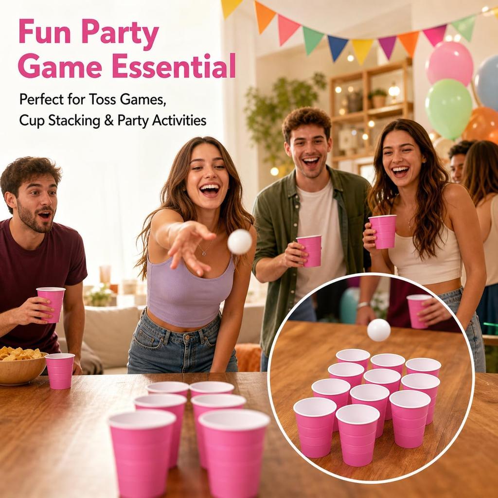 2 Oz Plastic Shot Glasses 100 Pack - Disposable Mini Tasting Cups for Wine Sampling, Clear Shatterproof Party Cups for Weddings, Events, Catering
