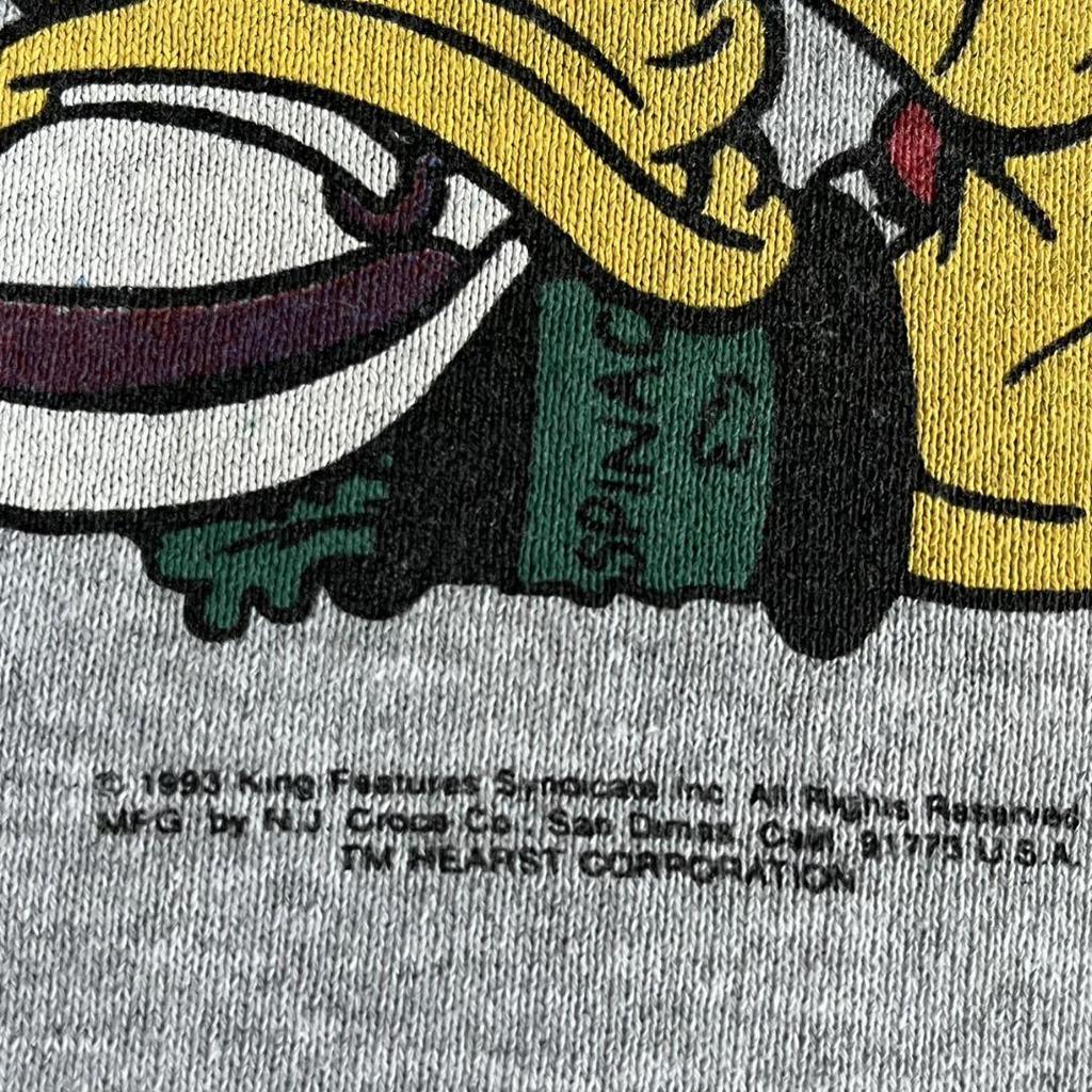 [USED] 90s USA-made Vintage Popeye Character Sweatshirt