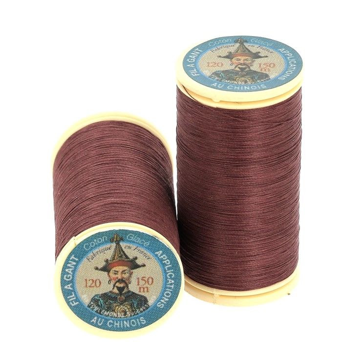 Set of 6 Spools of Glazed Glove Thread Special for Patchwork - Att 458