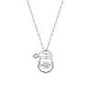 Yongyi Christmas Fashion S925 Sterling Silver Pendant Necklace